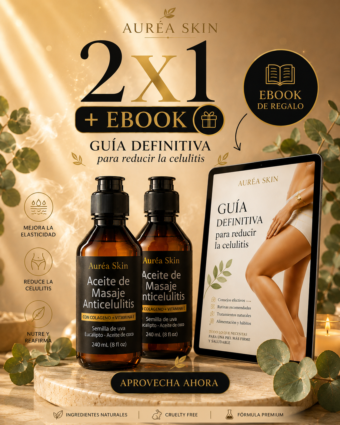 Auréa Skin - Aceite Anti Celulitis